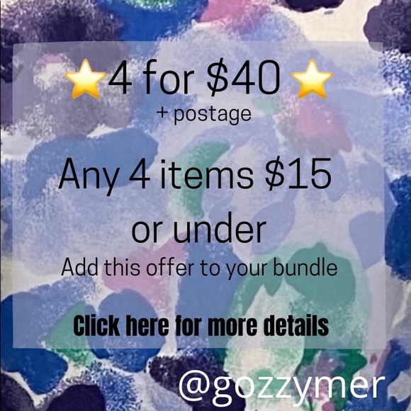 Other - ⭐️ Special Offer ⭐️ 4 items for $40*